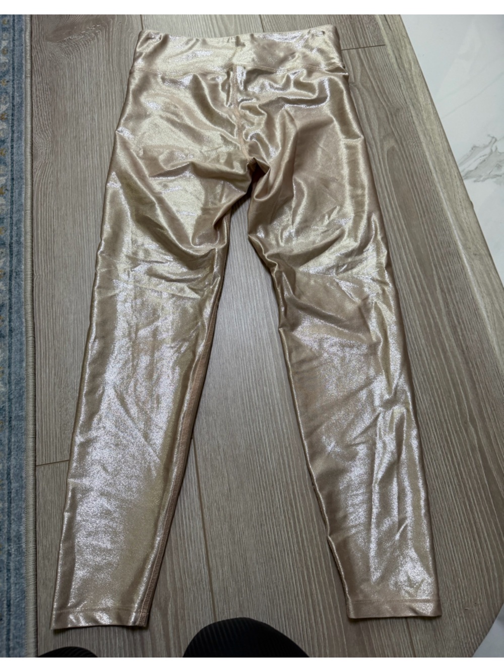 Heroine Sport Marvel Legging Metallic Quartz Pilates yoga shimmer sparkle TikTok - Picture 4 of 4